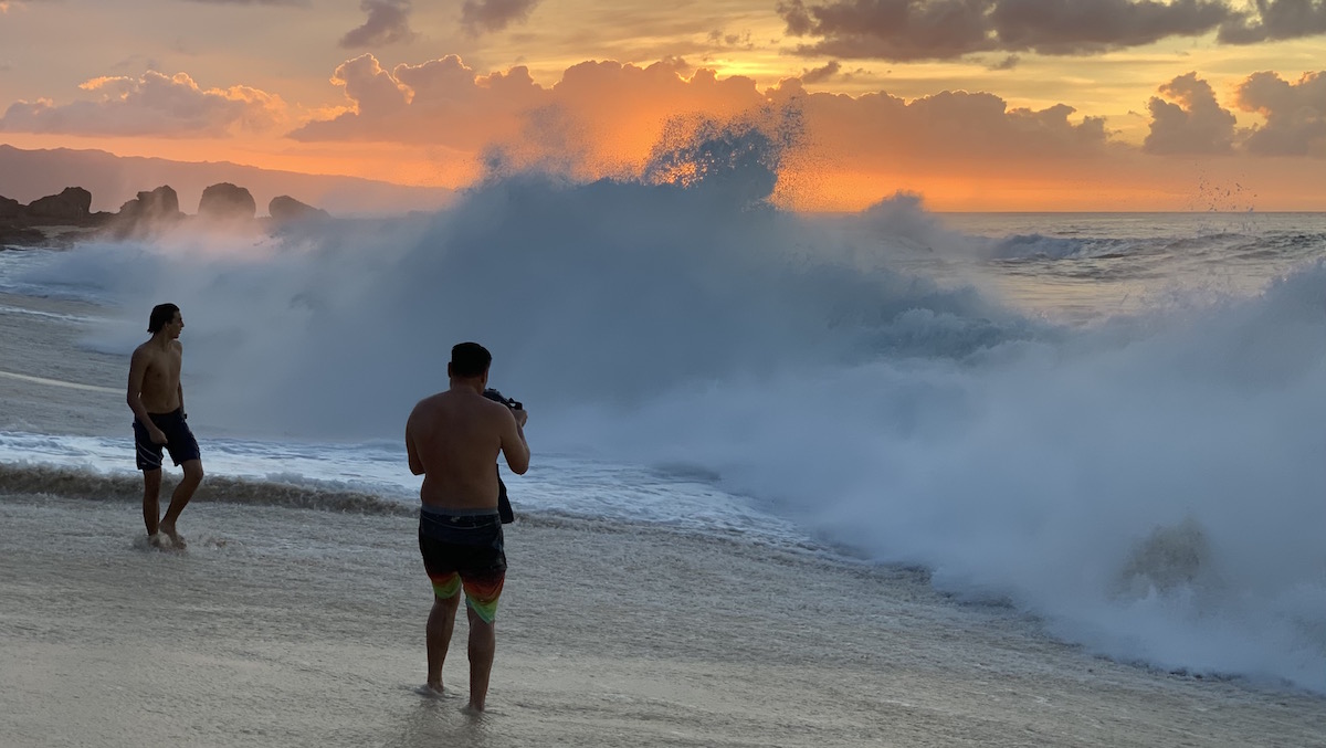 Best Wave Watching North Shore Oahu Ke Iki Beach